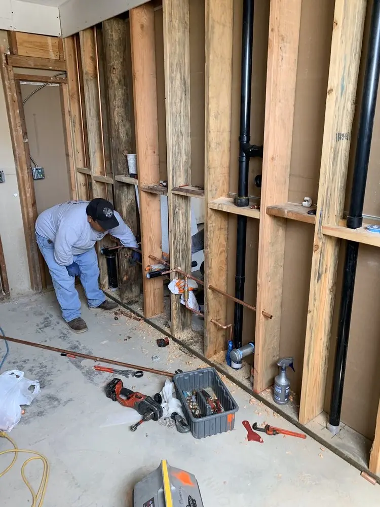 Commercial rough-in plumbing for Water Heater Replacement in Ybor City